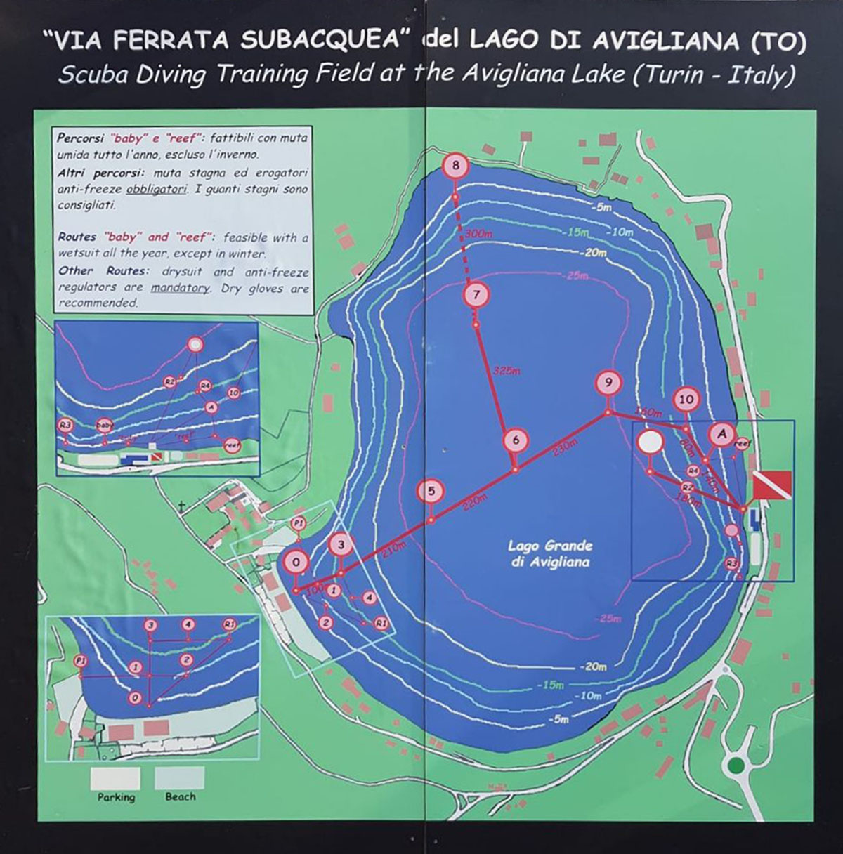 Via Ferrata al Lago Grande di Avigliana